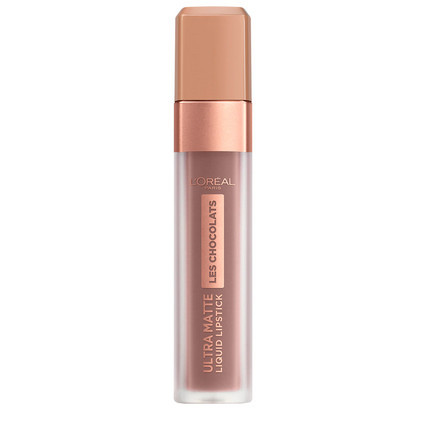 Ruj de buze rezistent, Loreal Ultra Matte Les Chocolats 854 Bitter Sweet