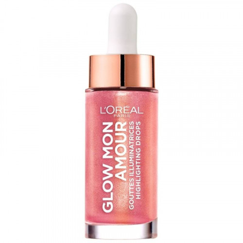 Iluminator lichid Loreal Glow Mon Amour HIghlighting Drops 04 Melon Dollar Baby