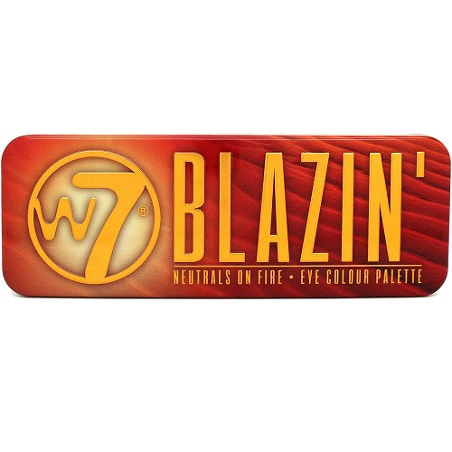 Paleta farduri pleoape, W7, Neutrals On Fire, Blazin, 12 nuante - Img 2
