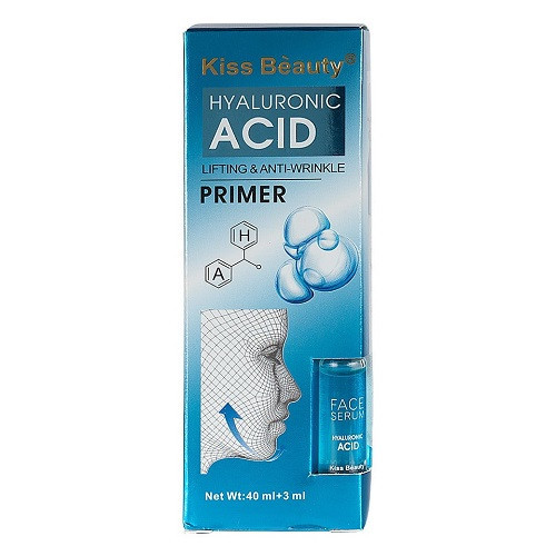 Primer Machiaj, Kiss Beauty, Cu Acid Hyaluronic, Efect de lifting si Antirid, 40 ml - Img 3