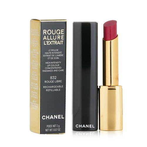 Ruj de buze, Chanel, Rouge Allure L`Extrait, 832 Rouge Libre