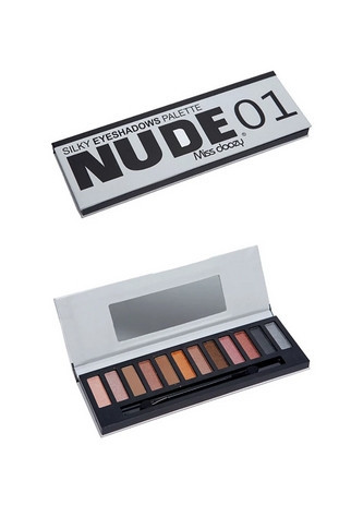 Trusa machiaj Miss Doozy Silky Palette, Nude 01 - Img 2