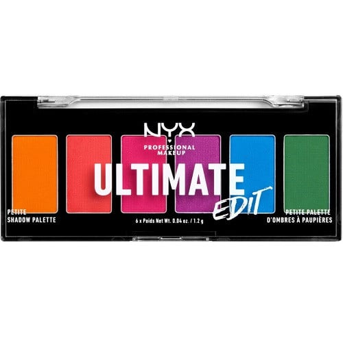 Paleta 6 Farduri Pleoape, NYX Professional Makeup, Ultimate Edit, 02 Brights