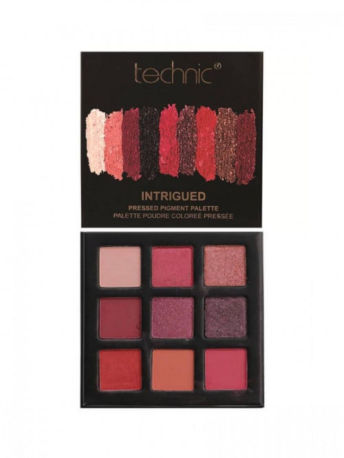 Paleta farduri de ochi Technic Pressed Pigment Intrigued