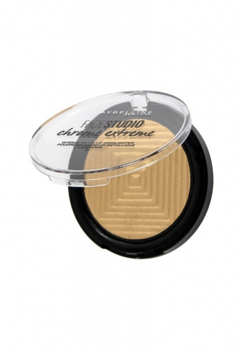 Pudra iluminatoare Maybelline Master Chrome Extreme, Nuanta 500 Sparkling Citrine - Img 4