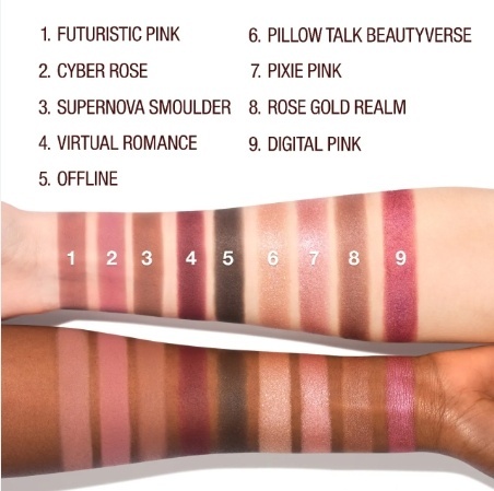 Paleta Farduri Pleoape, Charlotte Tilbury, Pillow Talk Beautyverse Love Palette - Img 2