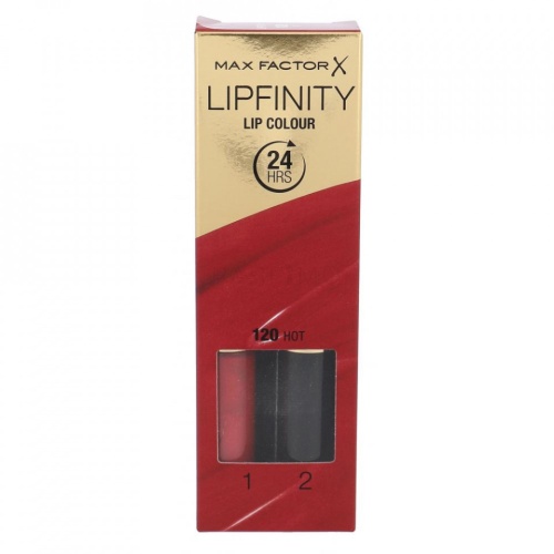 Ruj de buze rezistent la transfer Max Factor Lipfinity 120 Hot - Img 5