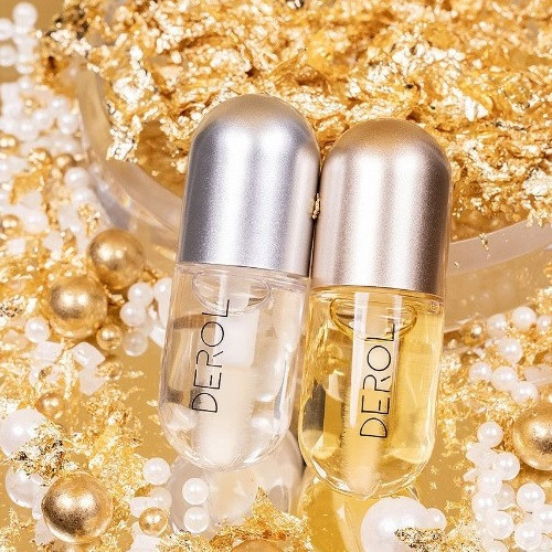 Set buze 2 Lip Plump, Derol, Plumping Day and Night, cu Ghimbir - Img 3