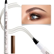 Creion Sprancene cu efect Microblading, Makeup, Fine Sketch Tattoo, Coffee