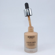 Fond de ten, KIKO, Liquid Skin, Second Skin Foundation, SPF 15, 30 ml