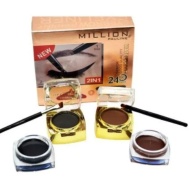 Kit sprancene, Music Flower, 2 Tus Gel, 2 Fard Sprancene, Pensula Aplicare