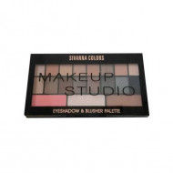 Paleta de farduri Merrycolor, Makeup studio, Eyeshadow blusher palette, 03