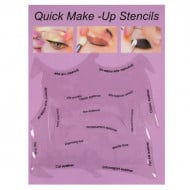 Sabloane fard si tus, Makeup, Quick Makeup Stencils