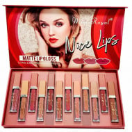 Set 12 rujuri buze, Miss Royal, Nice Lips, Waterproof