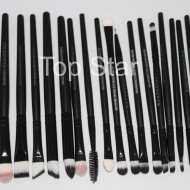 Set 20 pensule machiaj Black Brushes