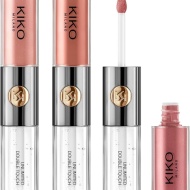 Set 3 Rujuri de buze, Kiko Milano, Unlimited Double Touch Lip Set, 01, 3 x 6 ml