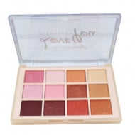 Trusa machiaj paleta farduri de ochi, Myth Beauty, Love You, 12 culori