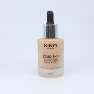 Fond de ten, KIKO, Liquid Skin, Second Skin Foundation, SPF 15, 30 ml