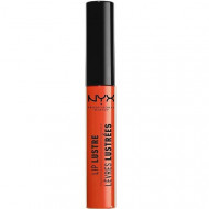 Luciu de buze, NYX Professional Makeup, Lip Lustre Glossy Lip Tint, 08 Juicy Peach, 8 ml