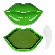 Masca pentru buze, Kiss Beauty, Lip Mask, Aloe Vera, 20 bucati