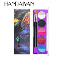 Paleta Machiaj Fata si Corp, Handaiyan, UV Neon, Paint Dream Kit, 10 Culori, 02