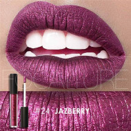 Ruj de buze metalic Focallure Lips Matte Metallic 24 Jazzberry