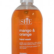 Sapun lichid de maini Om She Aromatherapy Mango & Orange Hand Wash, 500 ml