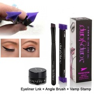 Set tus eyeliner gel + stampila + pensula Vamp Wing Stamp