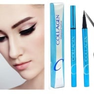 Tus de Ochi, Rezistent, Million Pauline, Collagen, Waterproof Eyeliner, Negru, 1 ml