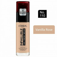 Fond de ten rezistent LOREAL Infallible 110 Rose Vanilla
