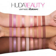 Paleta de farduri de pleoape mini, Huda Beauty Nude Light, 9 culori