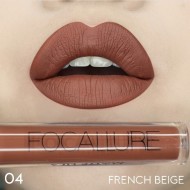 Ruj de buze lichid mat Focallure Ultra Chic Lips, Nuanta 04 French Beige