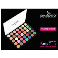 Trusa machiaj, SensoPro, Palette Di Ombretti, 35 Colors, Party Time