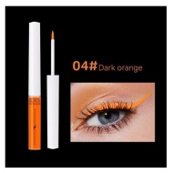 Tus de ochi colorat, Derol, Eyeliner lichid, 04 Dark Orange, 4 ml