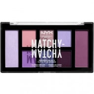 Paleta Fard Pleoape, NYX, Matchy Matchy Monochromatic Palette, 04 Lilac