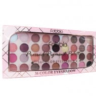 Paleta farduri de ochi Fabbla, Pressed Pigment Palette, 36 Colors Eyeshadow