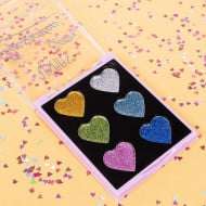 Paleta Machiaj Glitter, Ushas, 6 Culori, 02, 9 g