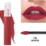 Ruj de buze rezistent la transfer, Maybelline, Superstay Matte Ink, 170 Initiator, 5 ml