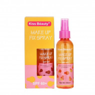 Spray de fixare machiaj Kiss Beauty Make Up Fix Spray SPF 60+ Mango