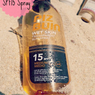 Spray protectie solara Piz Buin Wet Skin SPF 15 Protectie Medie