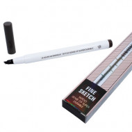 Creion sprancene efect Microblading, Mengsiman, Dark Gray