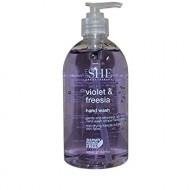 Sapun lichid de maini Om She Aromatherapy Violet & Freesia Hand Wash, 500 ml
