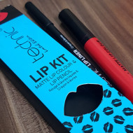Set ruj de buze si creion contur Technic Lip Kit Matte Nuanta Lady Bird
