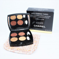 Trusa farduri de ochi, Chanel, Les 4 Ombres Tweed, 01 Tweed Cuivre