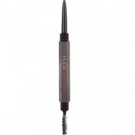 Creion sprancene, Huda Beauty, Microshade Brow Pencil, BombBrows, 5 Medium Brown