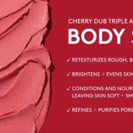 Exfoliant cu tripla actiune pentru corp, Fenty, Cherry Dub Scrub, Cirese, 240 ml