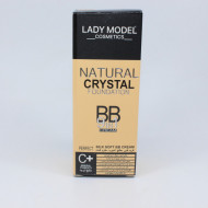 Fond de ten BB Cream, Lady Model, Natural Crystal, 101 Ivory, 70 ml