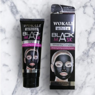 Masca de fata Peel Off cu vitamine si acid hialuronic, Wokali Black Mask, 130 ml