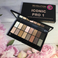 Paleta farduri de ochi Makeup Revolution Iconic Pro 1, 16 Culori