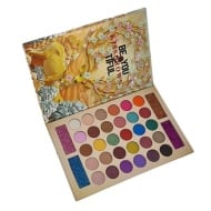 Paleta Farduri Mate, Sidefate si Glitter, Kiss Crown, Be You Tiful, 34 Culori